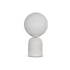 Lampe à poser PENELOPE coloris blanc 26,5 x 15 cm - 4MURS
