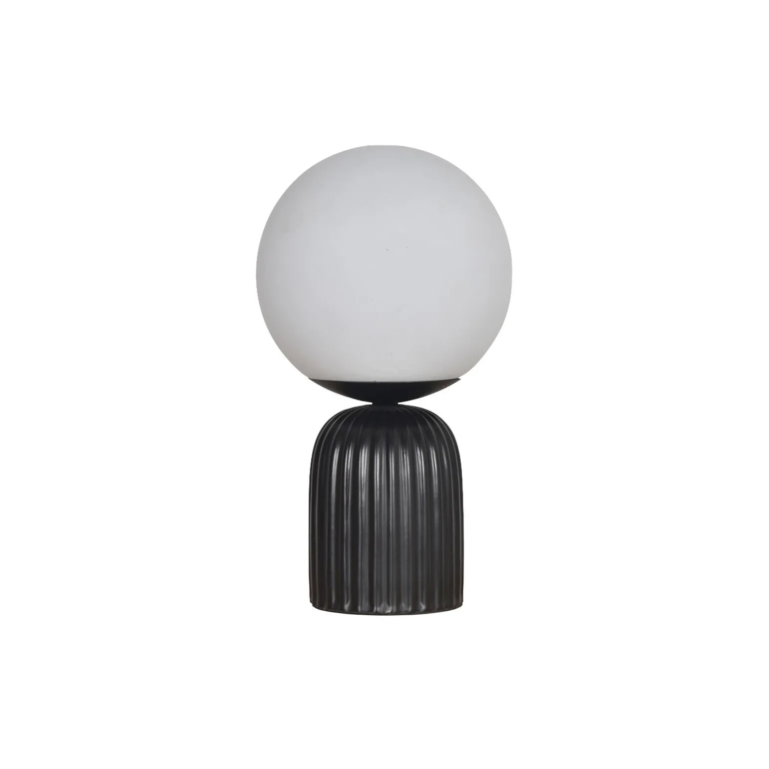 Lampe à poser PENELOPE coloris noir 26,5 x 15 cm - 4MURS