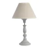 Lampe à poser ROMANCE coloris écru 33,5 x 20 cm - 4MURS