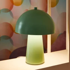 Lampe à poser SILO coloris vert pastel 29,5 x 21 cm - 4MURS