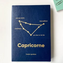 L'AVANT GARDISTE Carnet ASTRO CAPRICORNE coloris bleu - 4MURS