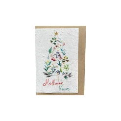 LES CARTES DE LULU Carte MEILLEURS VOEUX coloris blanc - 4MURS