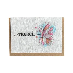 LES CARTES DE LULU Carte MERCI coloris multicolore - 4MURS