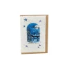LES CARTES DE LULU Carte JOYEUSES FÊTES coloris bleu - 4MURS