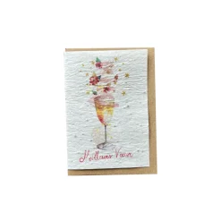 LES CARTES DE LULU Carte MEILLEURS VOEUX coloris blanc - 4MURS