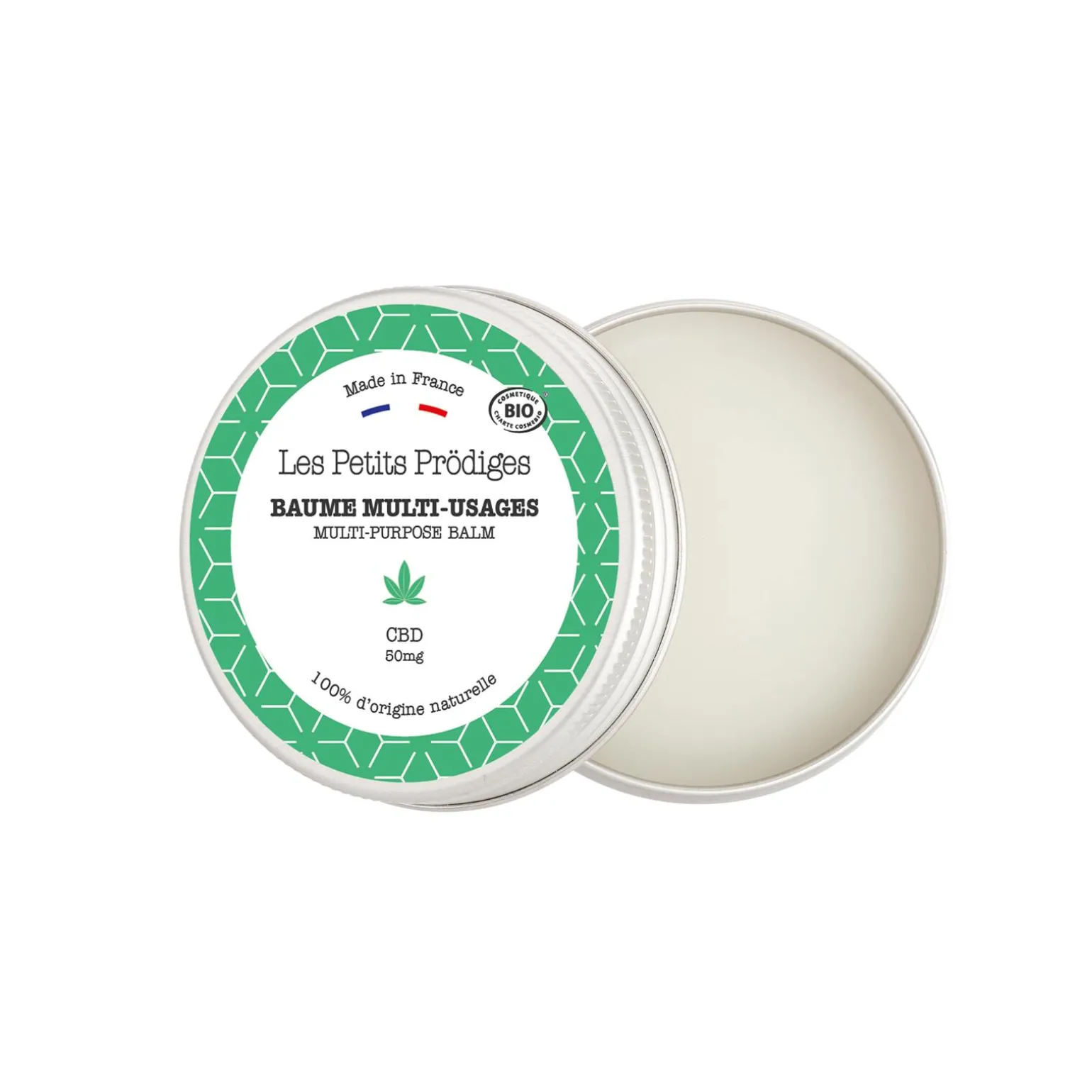 LES PETITS PRÖDIGES Baume multi-usages MAGIQUE CBD vert - 4MURS