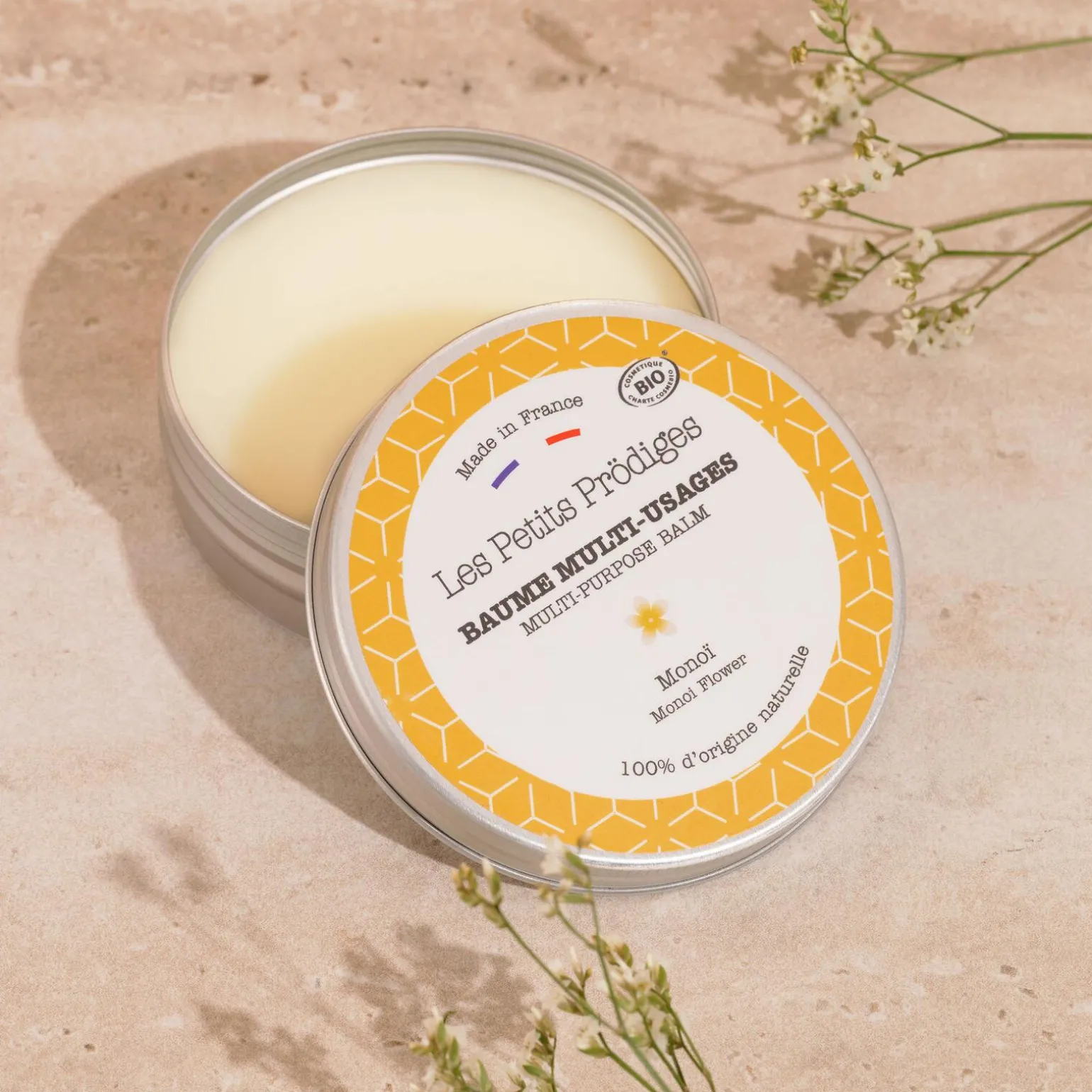 LES PETITS PRÖDIGES Baume multi-usages MAGIQUE Monoï jaune - 4MURS