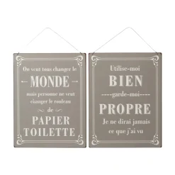 Lettrage CABINET coloris gris - 4MURS