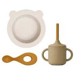 LIEWOOD Set repas KALI BEBE coloris beige - 4MURS