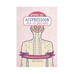 Livre bien-être ACUPRESSION POUR LES DÉBUTANTS - 4MURS