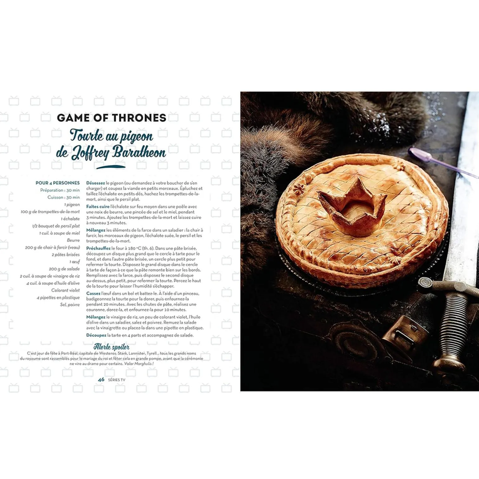 Livre culinaire CUISINE POUR LES GEEKS - 4MURS