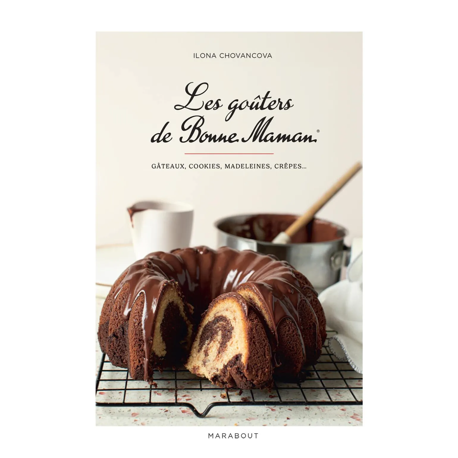 Livre culinaire LES GOÛTERS BONNE MAMAN - 4MURS