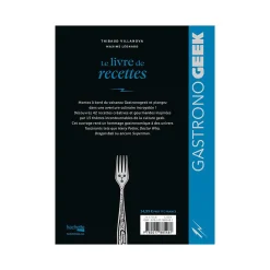 Livre culinaire MINI-GASTRONOGEEK - LE LIVRE DE RECETTES - 4MURS