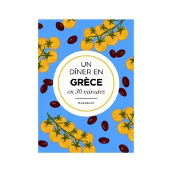 Livre culinaire UN DÎNER EN GRÈCE - 4MURS