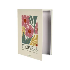 Livre décoratif FLOWER BOOK coloris multicolore - 4MURS