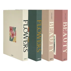 Livre décoratif FLOWER BOOK coloris multicolore - 4MURS