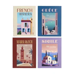 Livre décoratif VOYAGE BOOK coloris multicolore - 4MURS