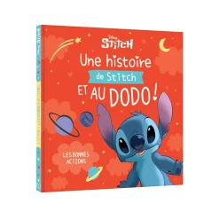 Livre enfant UNE HISTOIRE DE STITCH ET AU DODO ! - LES BONNES ACTIONS