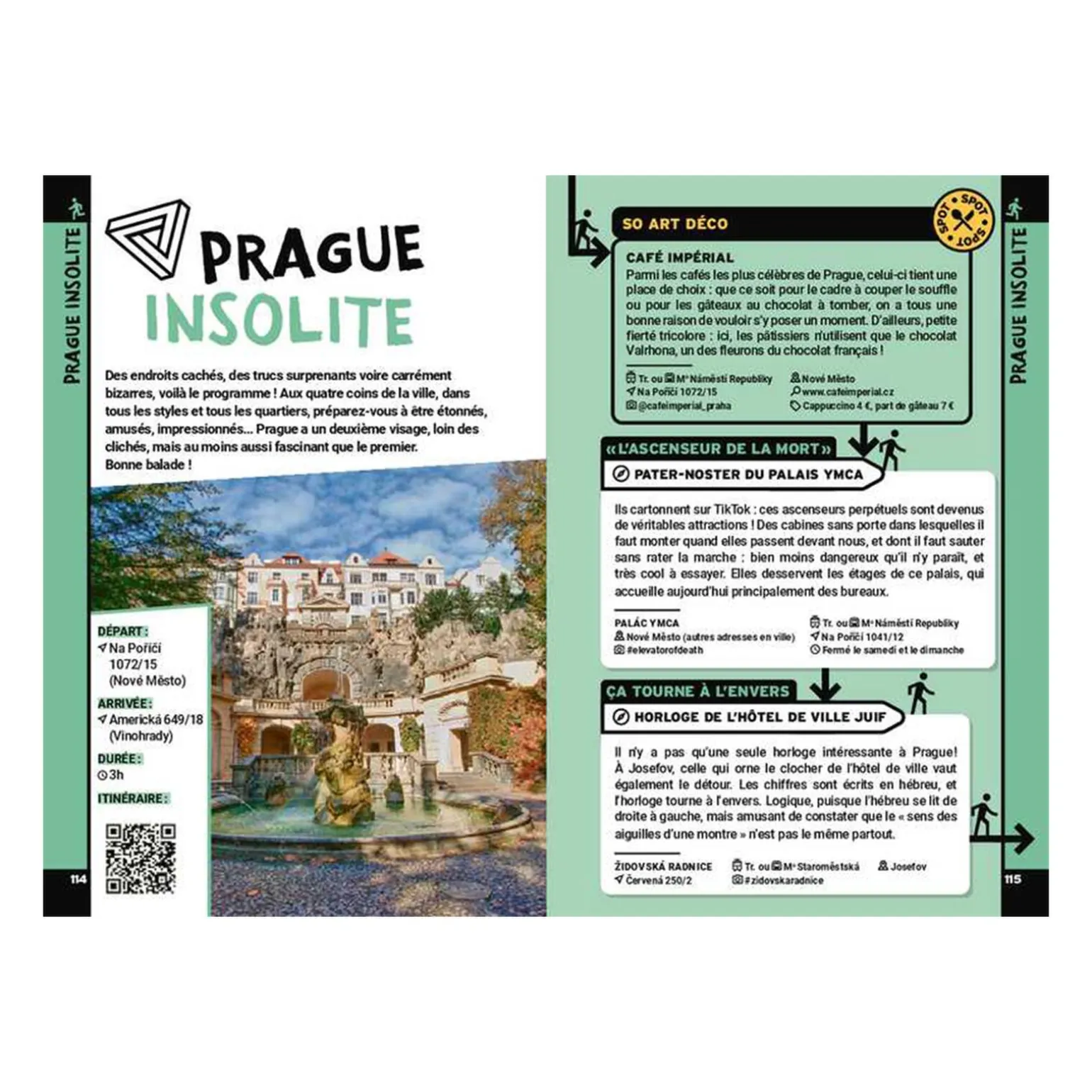 Livre voyage et nature ON SE CASSE ! LES MEILLEURS SPOTS À PRAGUE