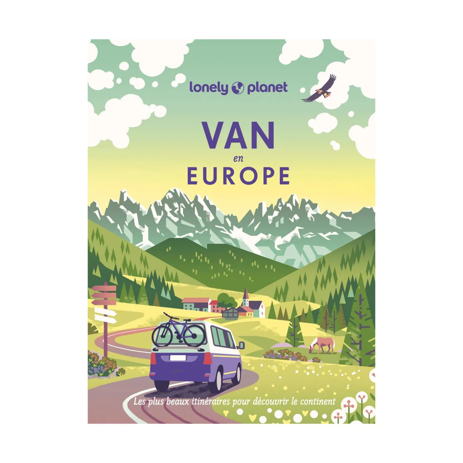 Lonely planet Livre voyage et nature VAN EN EUROPE - 4MURS