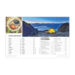 Lonely planet Livre voyage et nature DORMIR EN PLEINE NATURE - 4MURS