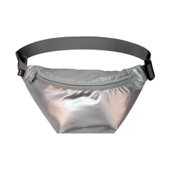Loqi Sac banane MÉTALLIQUE coloris argent - 4MURS
