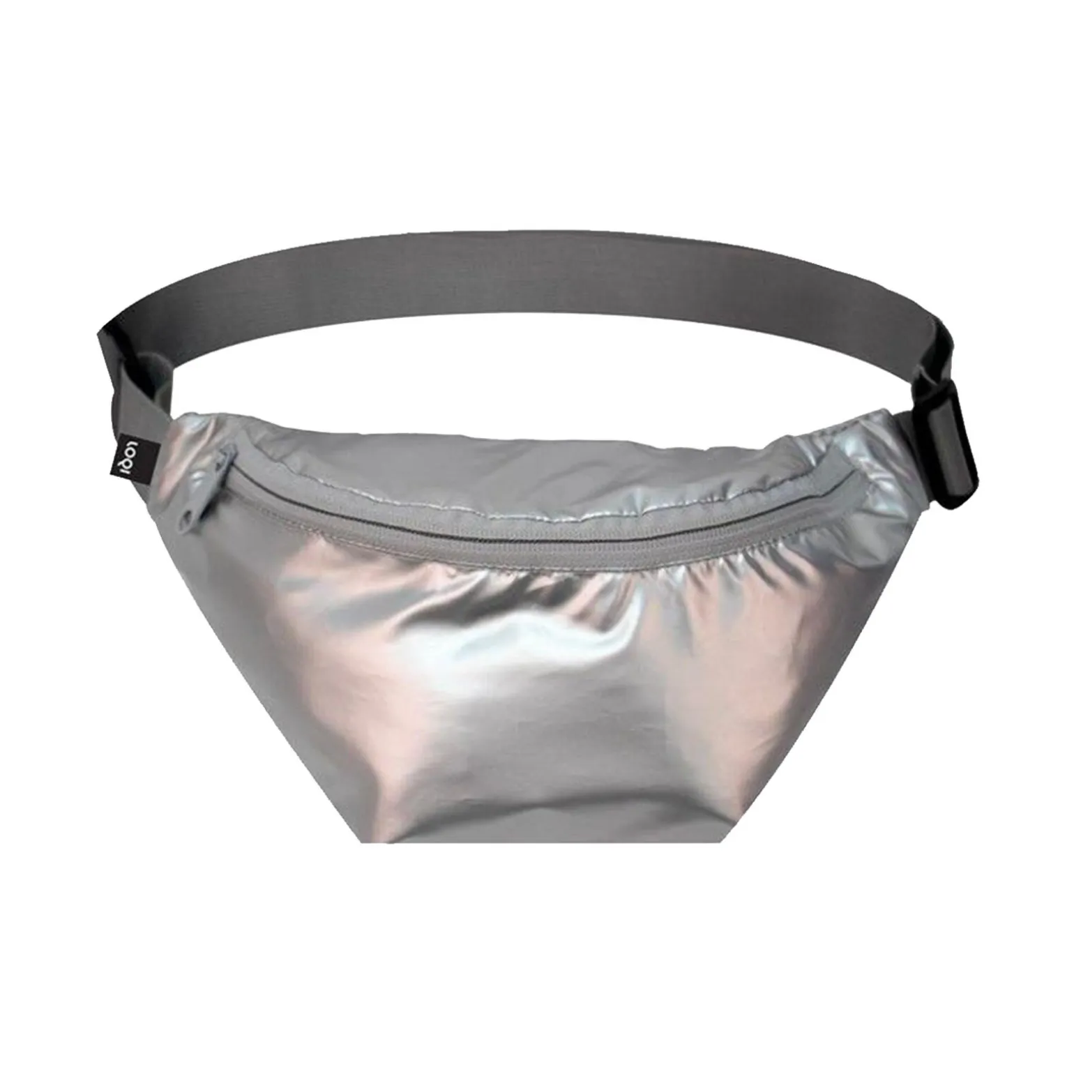 Loqi Sac banane MÉTALLIQUE coloris argent - 4MURS