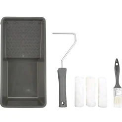 Lot peinture boiserie + + pinceau plat 30 mm - 4MURS
