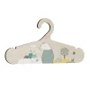 Lovely Tribu Cintre WILD BEAR coloris vert sapin et ocre - 4MURS