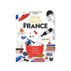 Marabout Livre culinaire ON VA DÉGUSTER : LA FRANCE - 4MURS
