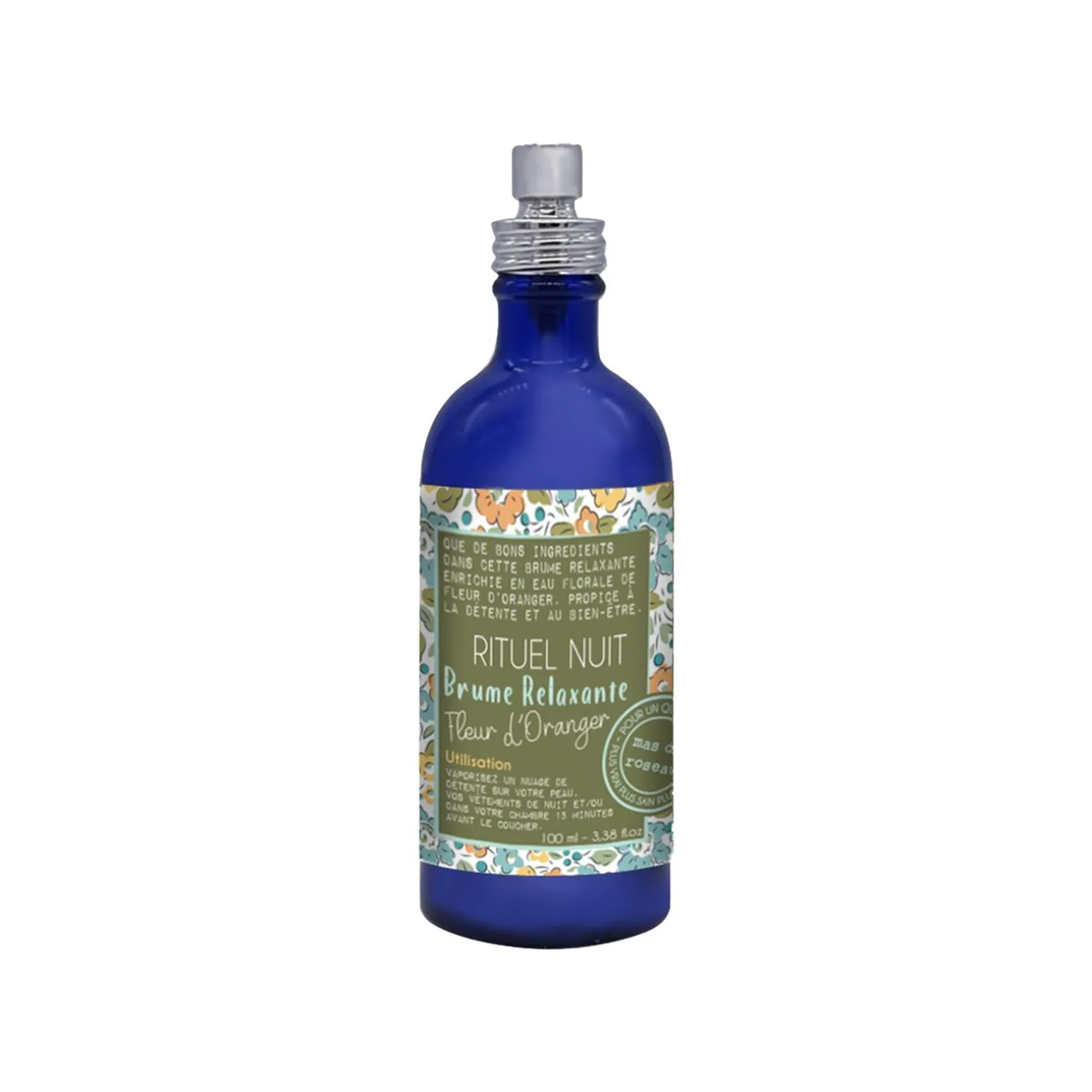 Mas du Roseau Soin visage RITUEL NUIT - BRUME RELAXANTE Fleur d'oranger