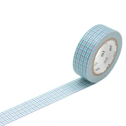 Masking tape HOUGAN MINT & MARINE coloris bleu - 4MURS
