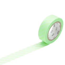 Masking tape RAYURES coloris vert fluo - 4MURS