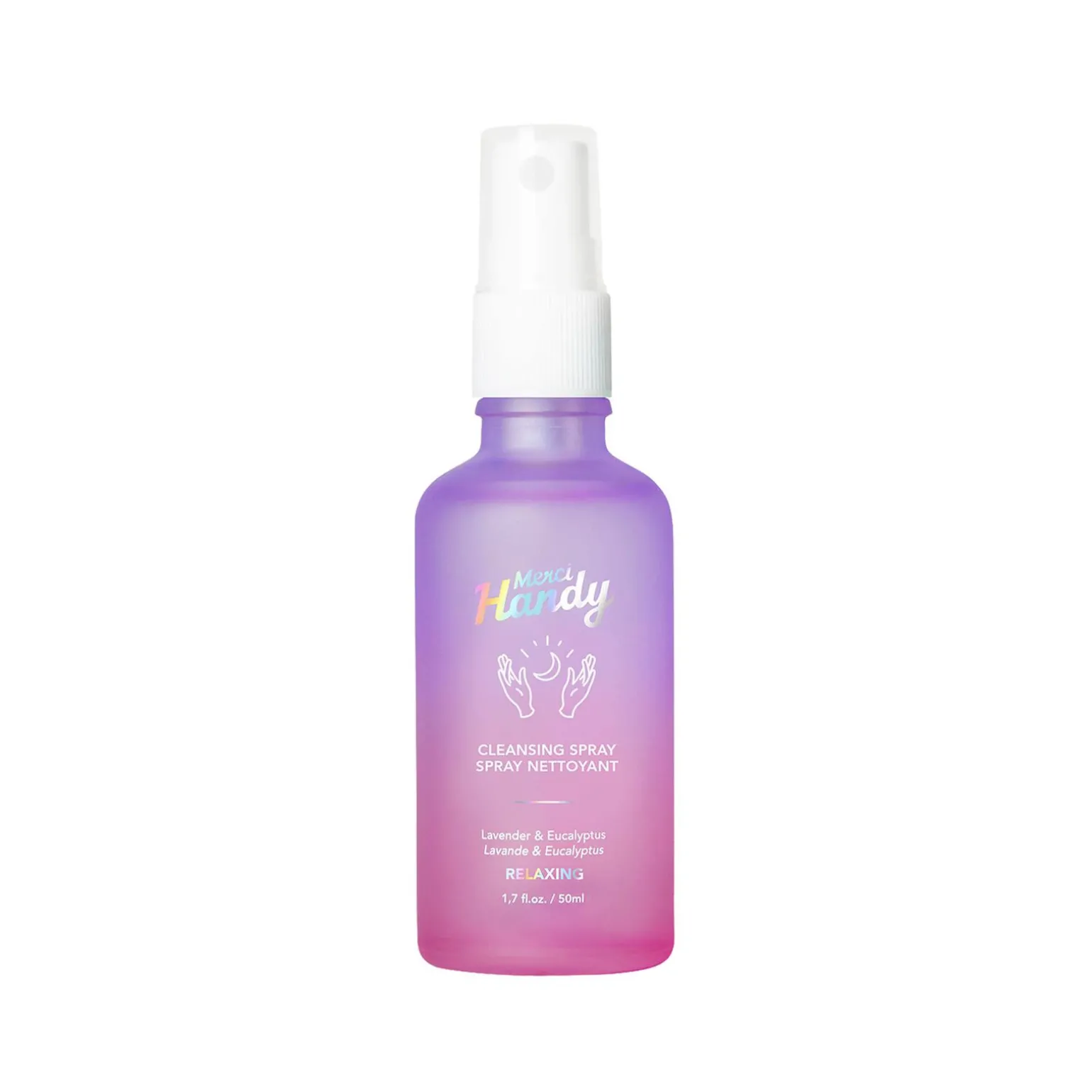 Merci Handy Gel mains SPRAY NETTOYANT RELAXANT lavande et eucalyptus