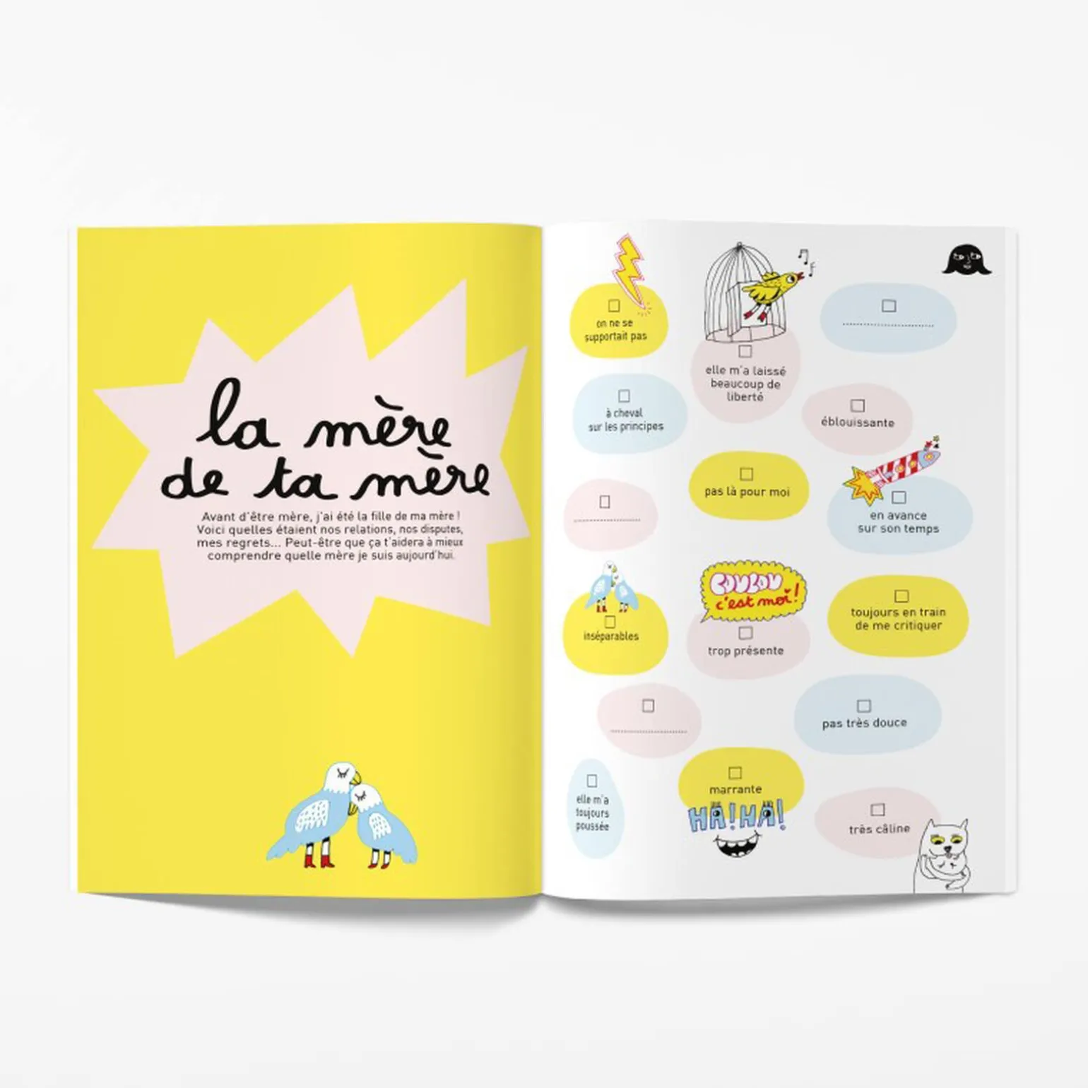 MINUS Livre enfant TELLE MERE TELLE FILLE - 4MURS