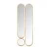 Miroir en métal HALY 28 x 78 cm - 4MURS