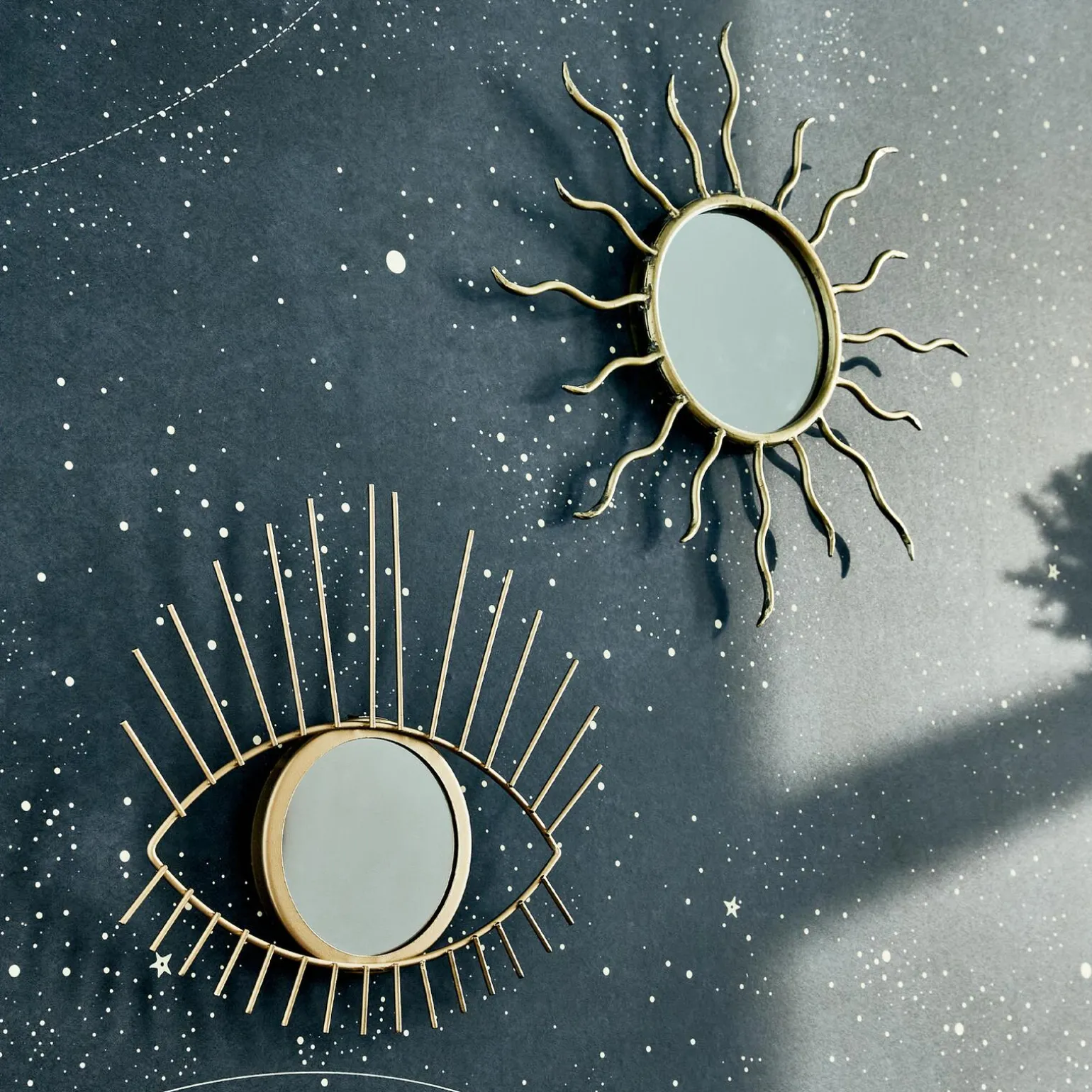 Miroir en métal YAZD 31 x 27 cm - 4MURS
