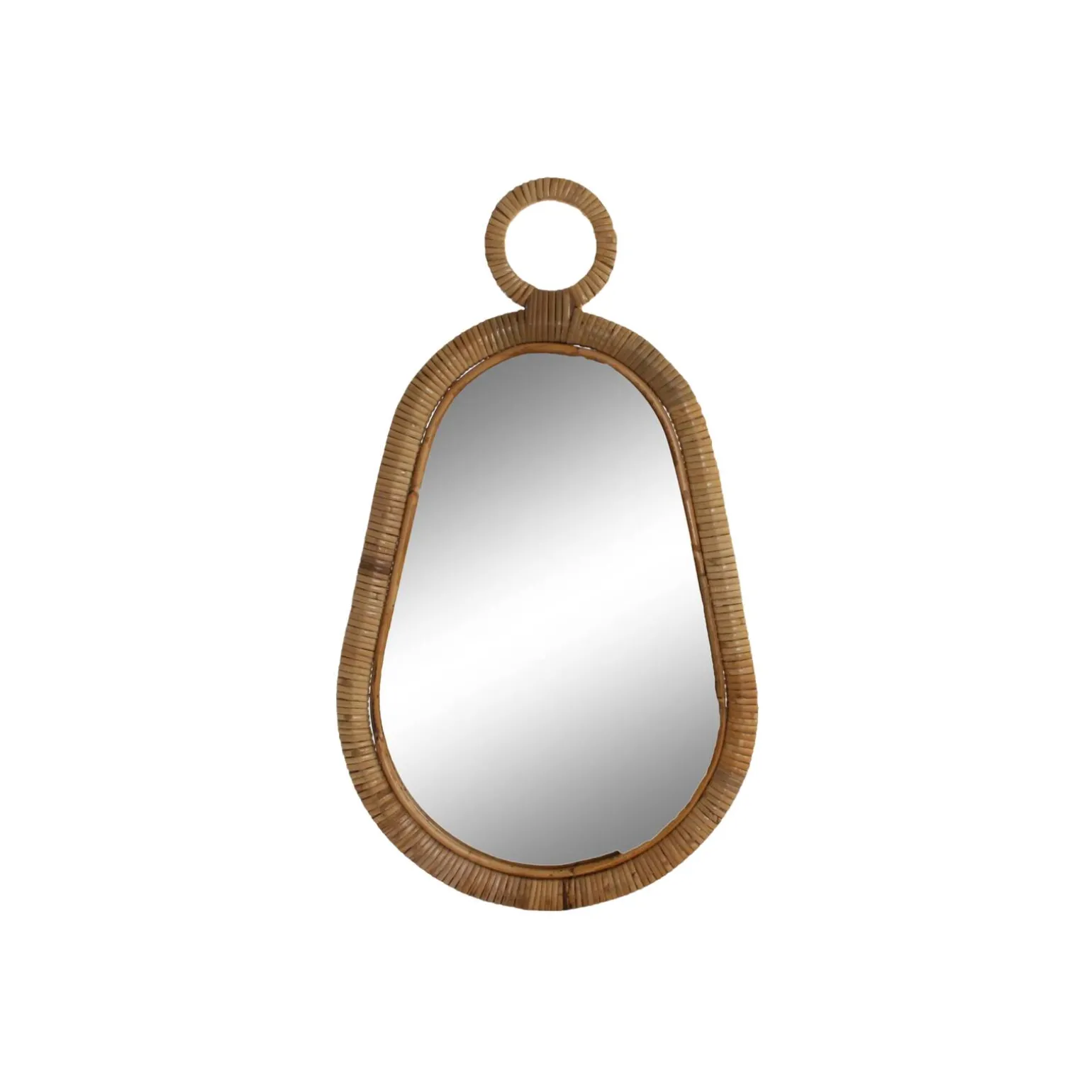 Miroir en rotin KESHAVA 39 x 68 cm - 4MURS