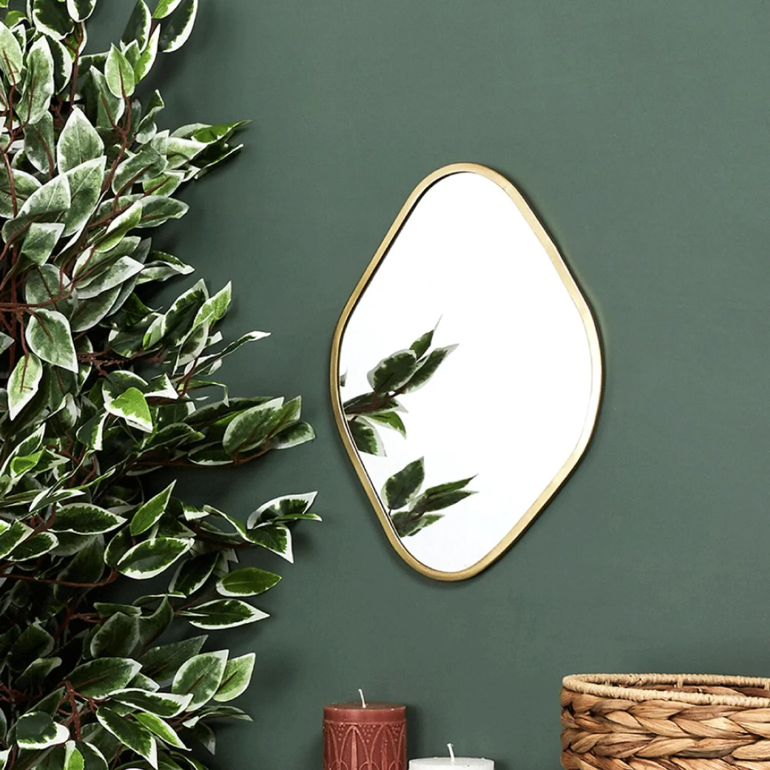 Miroir LOSANGE 25 x 34 cm - 4MURS
