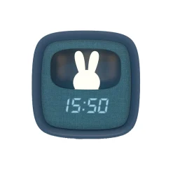 Mobility on Board Réveil MOB BILLY CLOCK VEILLEUSE LAPIN bleu marine
