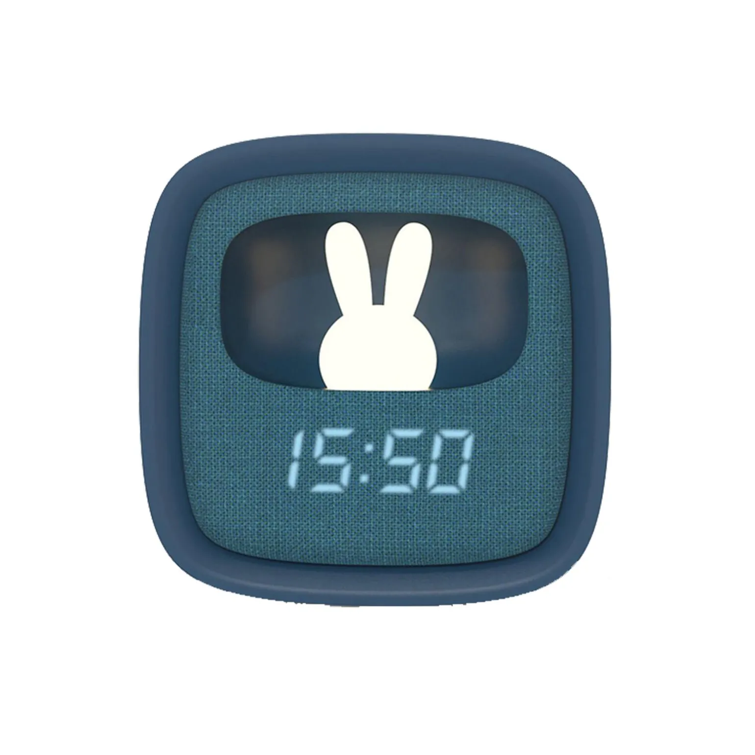 Mobility on Board Réveil MOB BILLY CLOCK VEILLEUSE LAPIN bleu marine