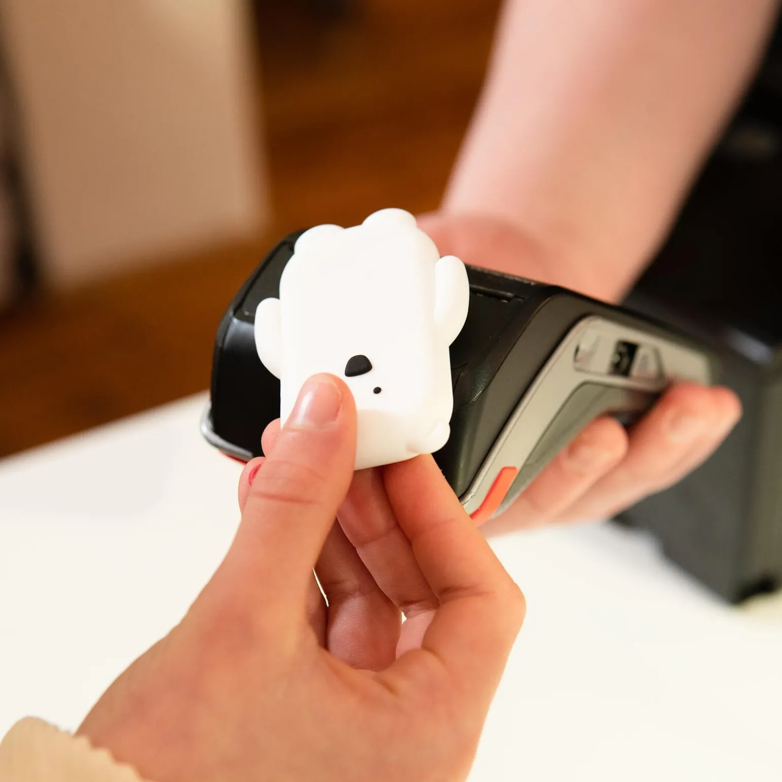 MONEY WALKIE Objet connecté OURS coloris blanc - 4MURS