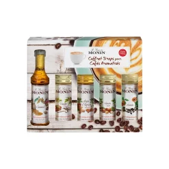 Monin Coffret SIROPS CAFÉS GOURMANDS - 4MURS