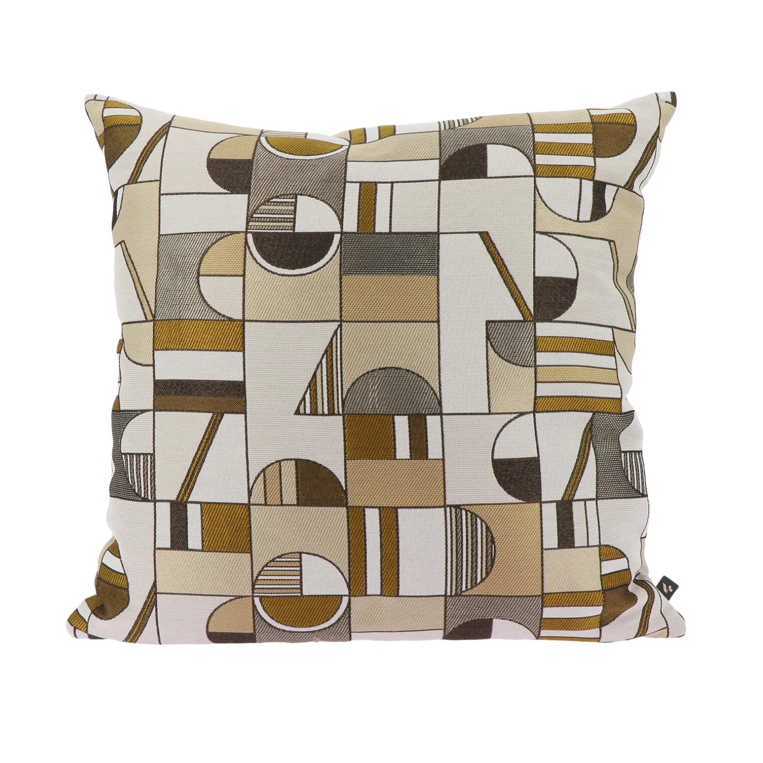 4MURS Coussin CORUS coloris jaune 44 x 44 cm - 4MURS