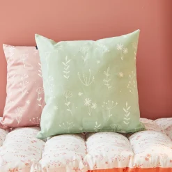 4MURS Coussin DOUCE coloris vert clair 40 x 40 cm - 4MURS