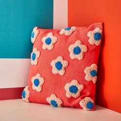 4MURS Coussin LISIAN coloris saumon 40 x 40 cm - 4MURS