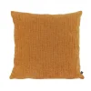 4MURS Coussin MEANDOR coloris Brun ocre 44 x 44 cm - 4MURS