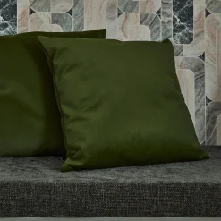 4MURS Coussin TASOS coloris vert olive 45 x 45 cm - 4MURS
