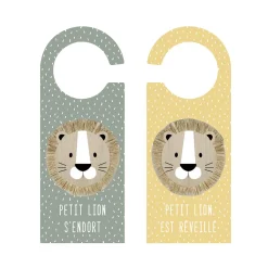 4MURS Déco de porte FUN JUNGLE coloris multicolore - 4MURS