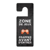 4MURS Déco de porte ZONE DE JEUX coloris noir - 4MURS